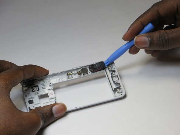 LG Optimus F3 Speaker Replacement, Speaker Removal: step 4, image 2 of 3