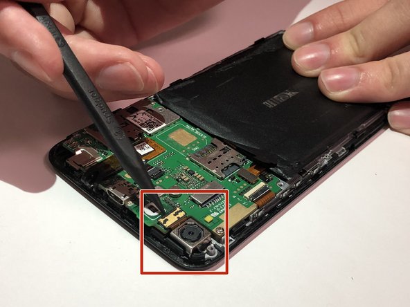 BLU WIN HD LTE Camera Replacement, Camera: step 5, image 2 of 3