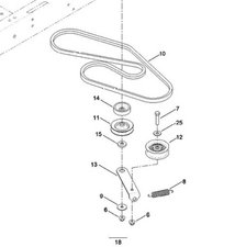 Toro timecutter mx5000 drive belt replacement sale