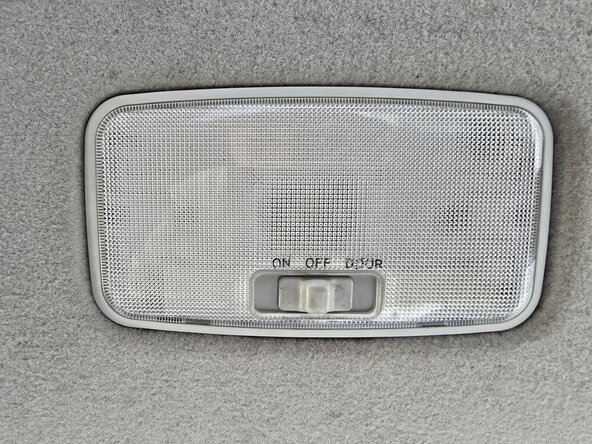 2006-2013 Toyota Corolla Cabin Lights Replacement, Cabin Light Bulb: step 1, image 1 of 1