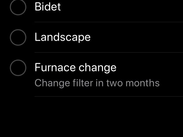 Reliance Furnace 1910724  Filter Replacement: step 6, image 1 of 1