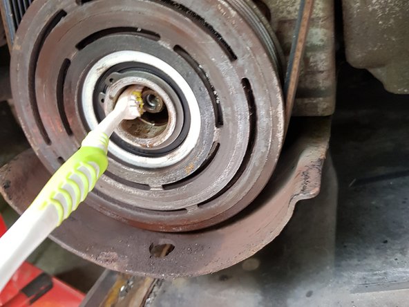 How to fix problem with 2010 Mazda 5 (3) air conditioner magnetic clutch: step 9, image 2 of 3