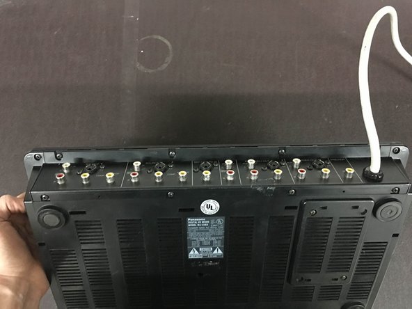 Digital AV Mixer WJ-AVE5 Disassembly, View From Below: crwdns2935265:03crwdnd2935265:02crwdnd2935265:03crwdne2935265:0