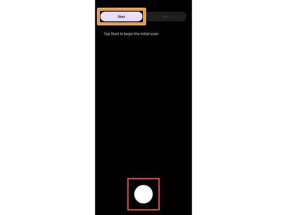 How to Calibrate the In-Screen Optical Fingerprint Sensor on Your Motorola Phone, Calibrate your fingerprint sensor: step 5, image 1 of 3