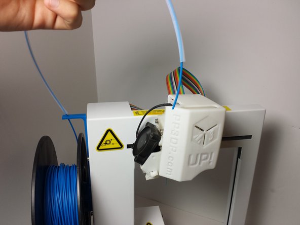 UP! Plus 2 Spool Holder Replacement, Replace spool holder: crwdns2935265:04crwdnd2935265:03crwdnd2935265:03crwdne2935265:0