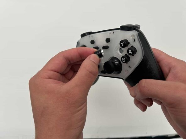 GameSir Super Nova Battery Replacement, Joystick Caps and Action Buttons: step 2, image 1 of 3