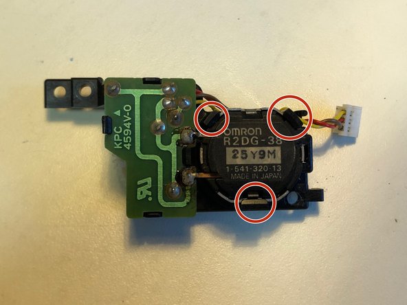 Sony MP-F75W Teardown, Removing the Eject Motor: stap 0, afbeelding 2 van 2