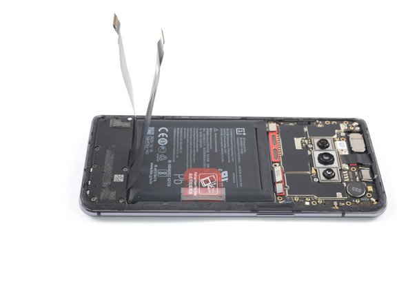OnePlus 7T Screen Replacement, Reposition the flex cables: crwdns2935265:013crwdnd2935265:03crwdnd2935265:03crwdne2935265:0