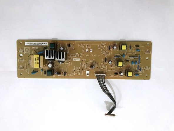 Dell 1350cnw HV Board Replacement, Remove HV board: stap 0, afbeelding 3 van 3