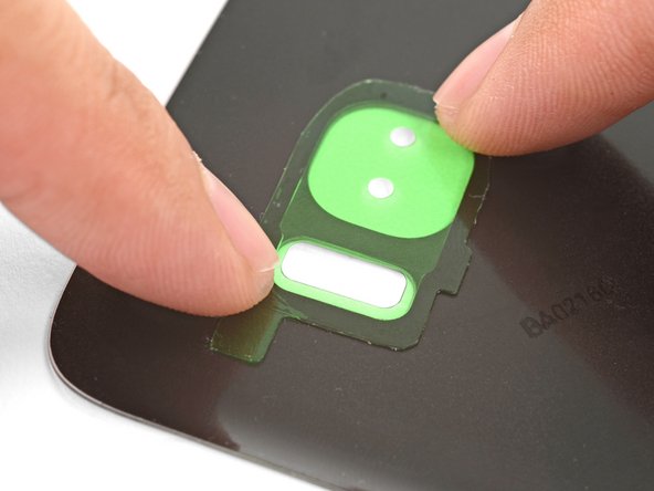 How To Replace Custom-cut Adhesive For Samsung Phones: step 7, image 2 of 3