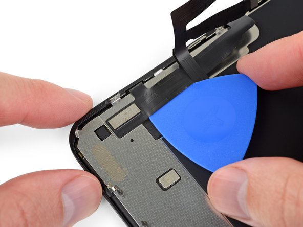 iPhone 11 Display Panel Replacement, Separate the two cables: step 38, image 2 of 3