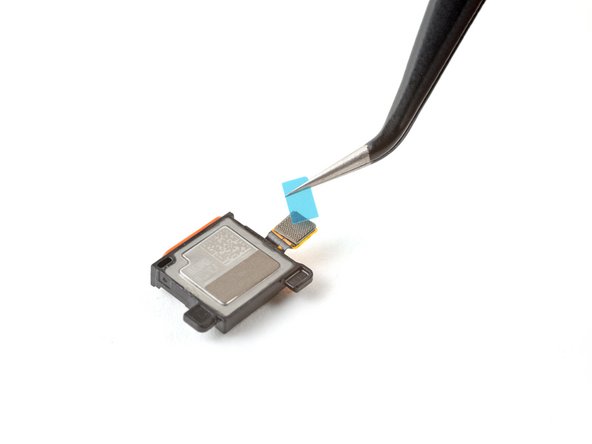 How to Apply New Earpiece Speaker Adhesive in Your Google Pixel Fold, Remove the liners: crwdns2935265:04crwdnd2935265:02crwdnd2935265:02crwdne2935265:0