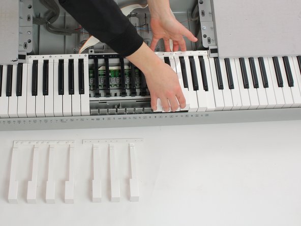 Casio WK-220 Black Keys Replacement, Black Keys: crwdns2935265:07crwdnd2935265:02crwdnd2935265:02crwdne2935265:0