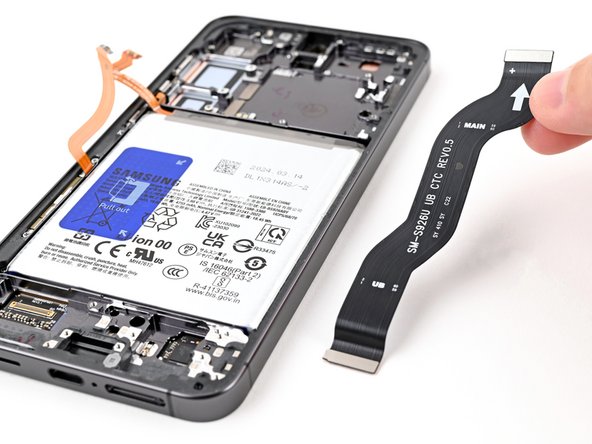 Samsung Galaxy S24 Plus Screen and Battery Assembly Replacement