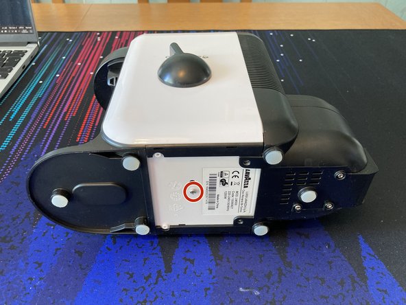 Lavazza A Modo Mio Minù PCB & Power Switch Removal, Rear Housing Removal Preparation: step 5, image 1 of 2