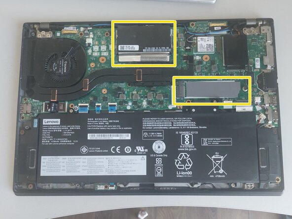 Lenovo ThinkPad T480s Thermal Paste Replacement, Opening the back panel.: crwdns2935265:01crwdnd2935265:03crwdnd2935265:03crwdne2935265:0