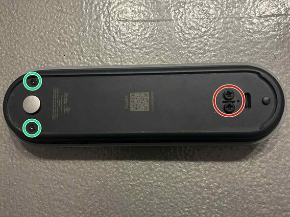 Google Nest Doorbell WiFi GWX3T Battery Replacement, Open the housing: crwdns2935265:01crwdnd2935265:01crwdnd2935265:01crwdne2935265:0