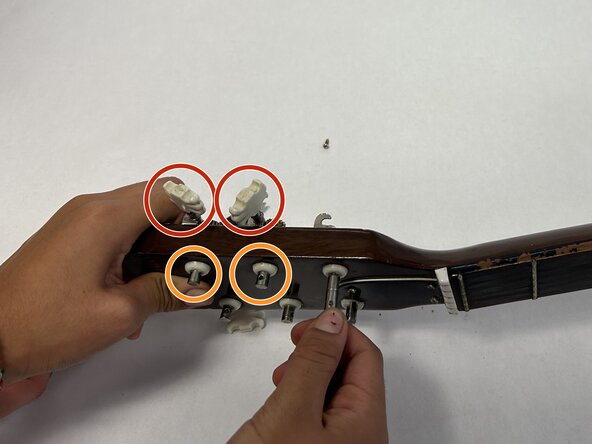 Westbrook FG 5500 Tuning Pegs Replacement: step 3, image 3 of 3