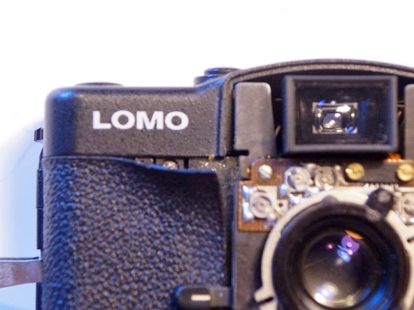 Lomo LC-A sticky shutter repair, Leather covering: crwdns2935265:05crwdnd2935265:02crwdnd2935265:03crwdne2935265:0