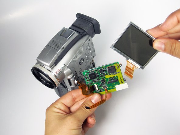 Canon Optura 100MC LCD Screen and Glass Screen Replacement: crwdns2935265:012crwdnd2935265:02crwdnd2935265:02crwdne2935265:0