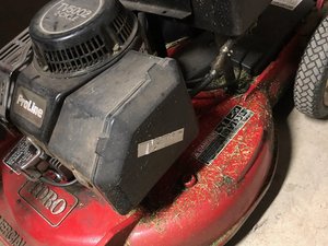 rare vintage Toro Commercial Mower 21 Inch 2 Cycle Suzuki 22685 Landscaper