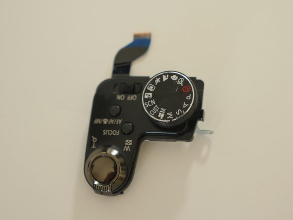 Panasonic DMC-FZ35 Top Control Panel Replacement, Top Control Panel: 16 단계, 이미지 3개 중 3개