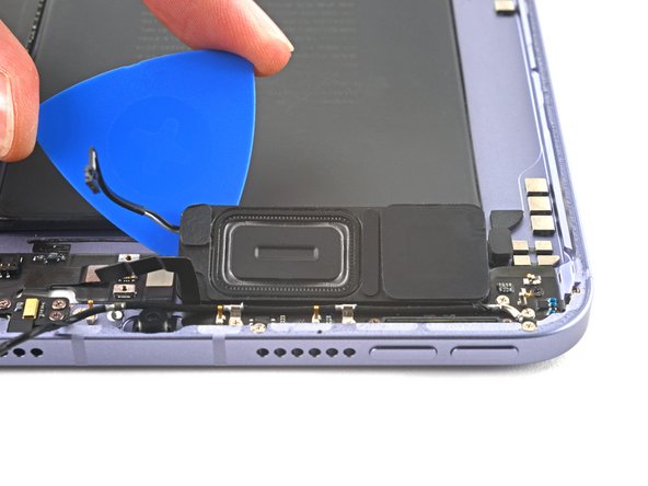 iPad Mini 6 Top Speaker Replacement, Remove the top speaker: stap 0, afbeelding 2 van 3