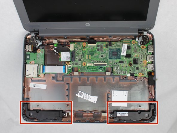HP Chromebook 11-2210nr Speakers Replacement: crwdns2935265:08crwdnd2935265:03crwdnd2935265:03crwdne2935265:0