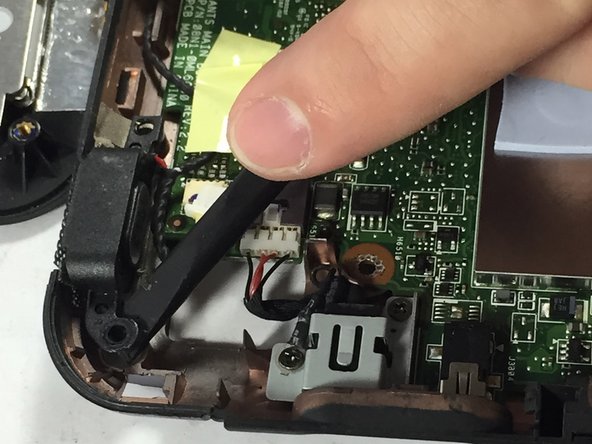 Toshiba Thrive 4G Speaker Replacement, Remove Top Speaker: crwdns2935265:010crwdnd2935265:02crwdnd2935265:02crwdne2935265:0