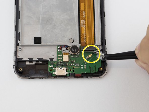 Orbic Wonder Screen Replacement, Charging Port Circuit Board: step 8, image 3 of 3