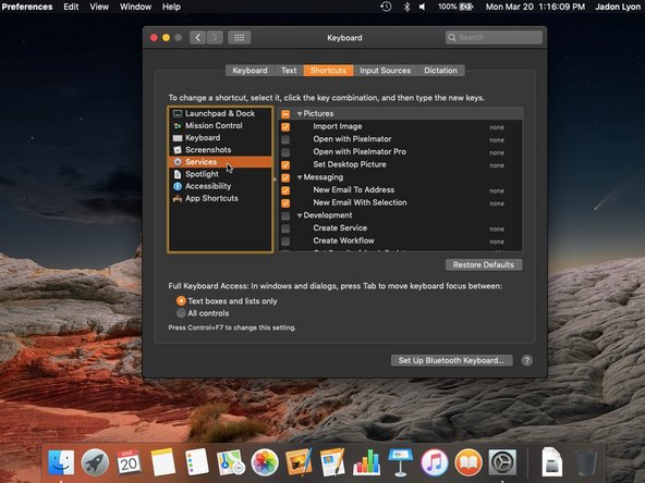 How to Create a Shortcut for System Appearance: crwdns2935265:018crwdnd2935265:03crwdnd2935265:03crwdne2935265:0