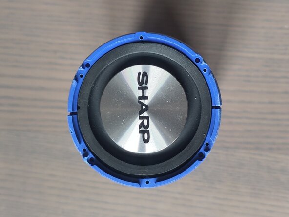 Sharp GX-BT280 replacement battery replacement, Remove the membrane: step 5, image 2 of 3