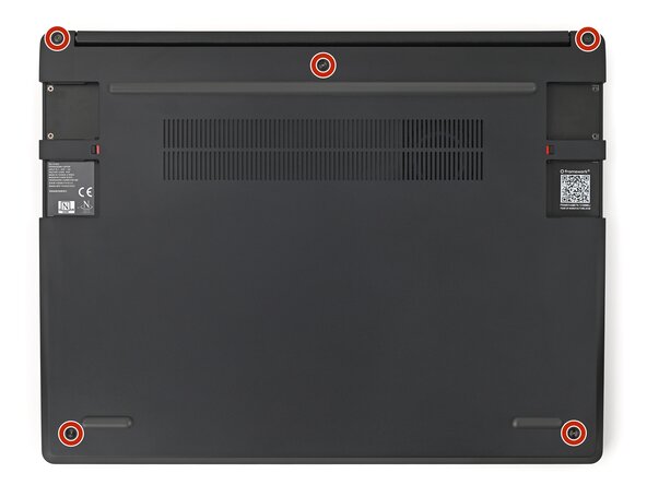 Framework Laptop 13 Pro Mainboard Replacement, Loosen the Input Cover screws: step 5, image 1 of 2