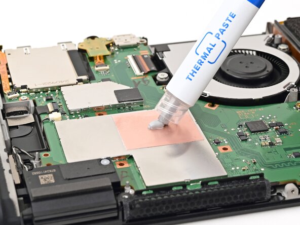 Nintendo Switch 2 Board Replacement, Install thermal paste: crwdns2935265:078crwdnd2935265:02crwdnd2935265:03crwdne2935265:0