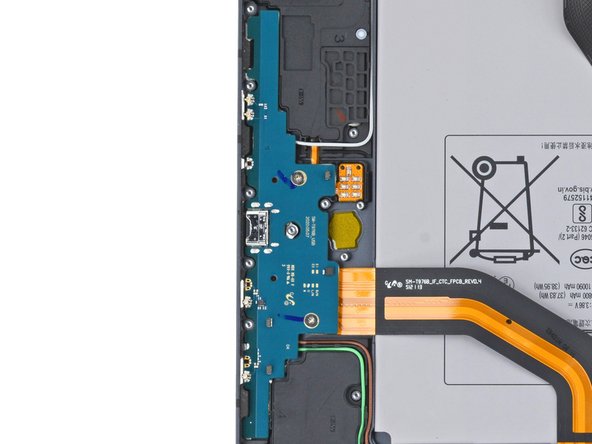 Samsung Galaxy Tab S7+ 5G Battery and Frame Assembly Replacement