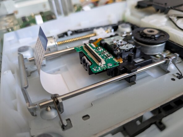 Panasonic DP-UB150-K Laser Replacement, Disconnect laser ribbon cable: crwdns2935265:07crwdnd2935265:03crwdnd2935265:03crwdne2935265:0