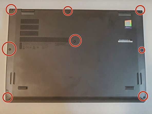 Lenovo ThinkPad X1 Yoga (3rd Gen) SSD Replacement: step 3, image 2 of 3
