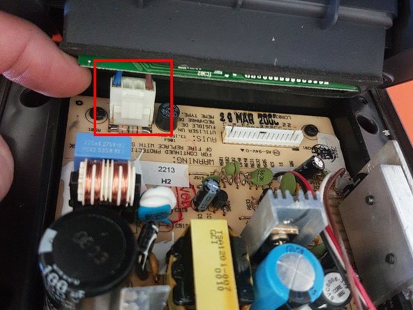 Logitech S-LG3 Subwoofer Logitech Soundman Speaker Capacitance Replacement, Detach the main board from the rear panel: crwdns2935265:02crwdnd2935265:02crwdnd2935265:03crwdne2935265:0
