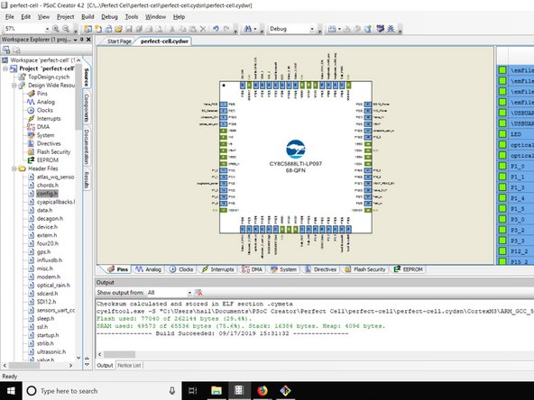 *Out Dated* Programming Open-Storm Board, Find and copy the config.h file into the Perfect_Cell directory: step 3, image 2 of 2