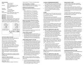 Traceable 4241 4242 4243 4244 Instruction Manual