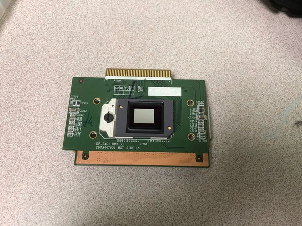 Projector - Vivitek D855ST DMD Chip Board Replacement, Access to DMD board: crwdns2935265:010crwdnd2935265:03crwdnd2935265:03crwdne2935265:0