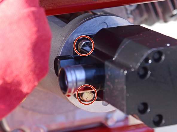 Toro Log Splitters 22618HD 2019 Pump Replacement, Remove the pump: step 13, image 2 of 2
