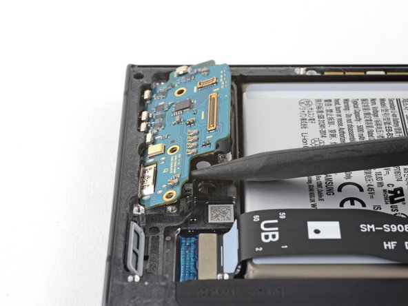 Samsung Galaxy S22 Ultra USB-C Port and Charging Board Replacement