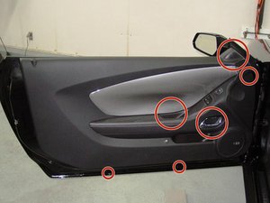 2010 camaro door deals panel