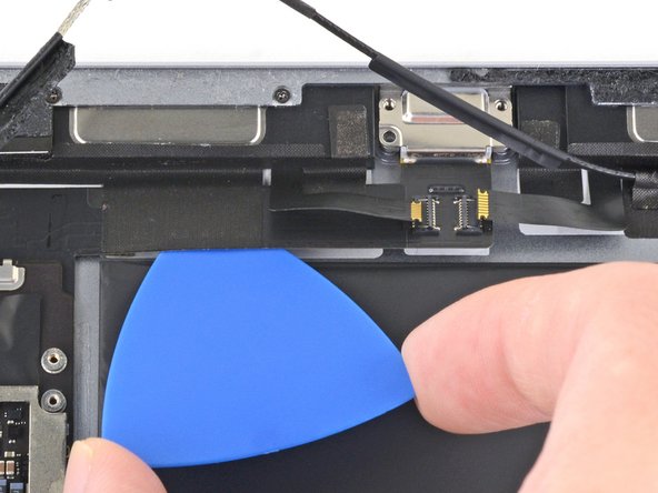 iPad Pro 9.7" Battery Replacement, Detach the Lightning port ribbon cable: step 83, image 2 of 2