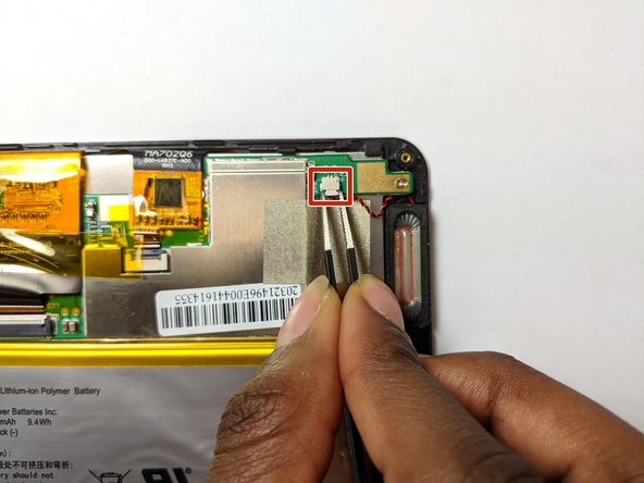 HP 7 PLUS 1301 Speaker Replacement: crwdns2935265:04crwdnd2935265:02crwdnd2935265:02crwdne2935265:0