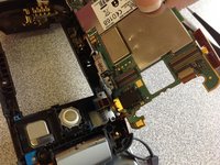 BlackBerry Pearl Flip 8220 Circuit Board and Roller Ball