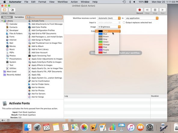 How to Create a Shortcut for System Appearance: crwdns2935265:07crwdnd2935265:02crwdnd2935265:02crwdne2935265:0