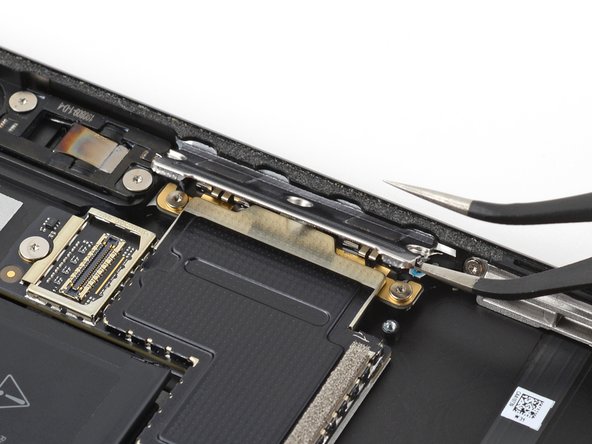 Microsoft Surface Pro X Volume Button Cable Replacement, Remove the first USB-C port shield: passo 87, immagine 3 di 3