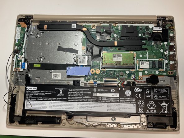 Lenovo IdeaPad 3-15ADA05 Fan Replacement: crwdns2935265:06crwdnd2935265:03crwdnd2935265:03crwdne2935265:0